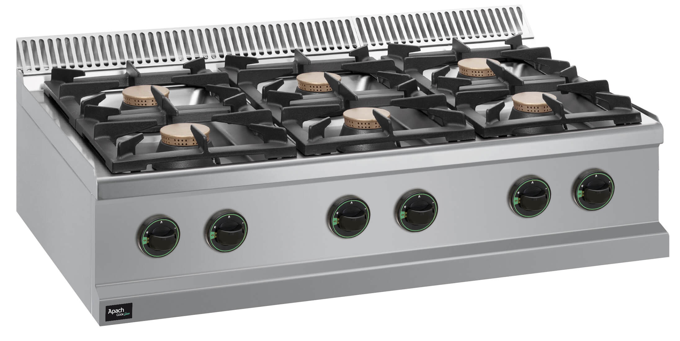 2026 APACH 700 SEERIA 6 HOTPLATES RANGE GAAS APRG-117T